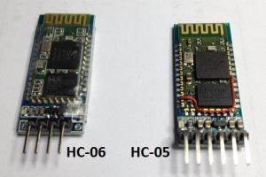 bluetooth modules hc-06 and hc-05