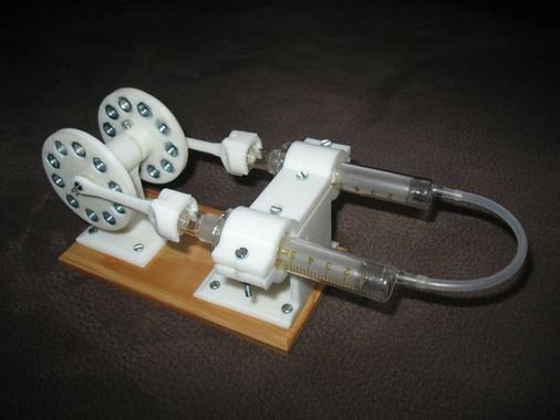 Alpha Stirling engine