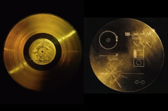 disco dourado da Voyager 1
