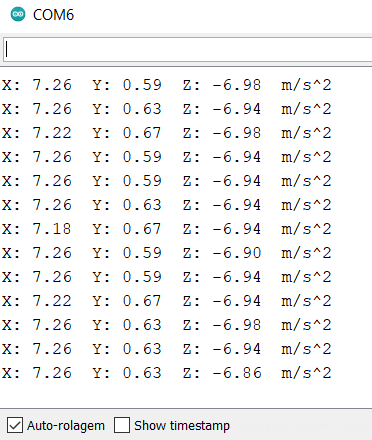 measures accelerometer