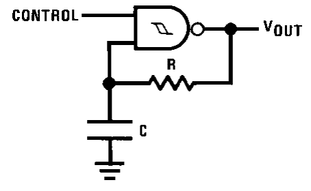 4093 oscillator