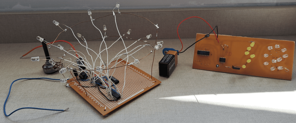 2 projects with LED effect - Electrical e-Library.com